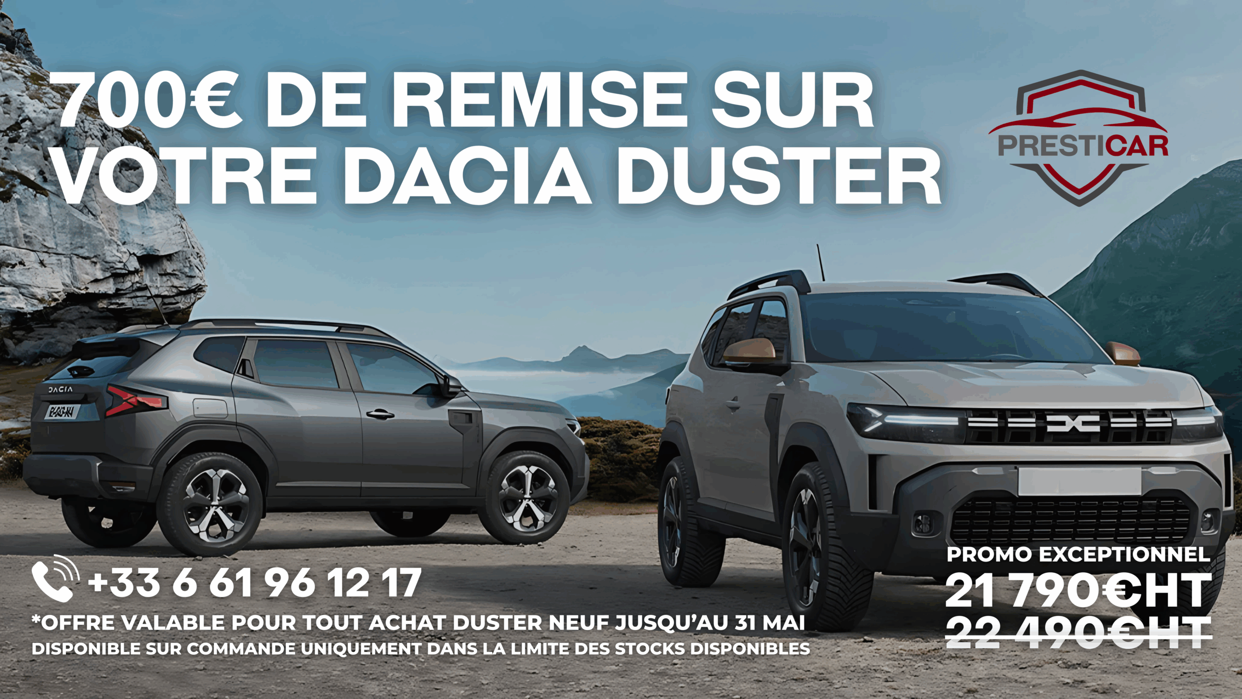 duster neuf