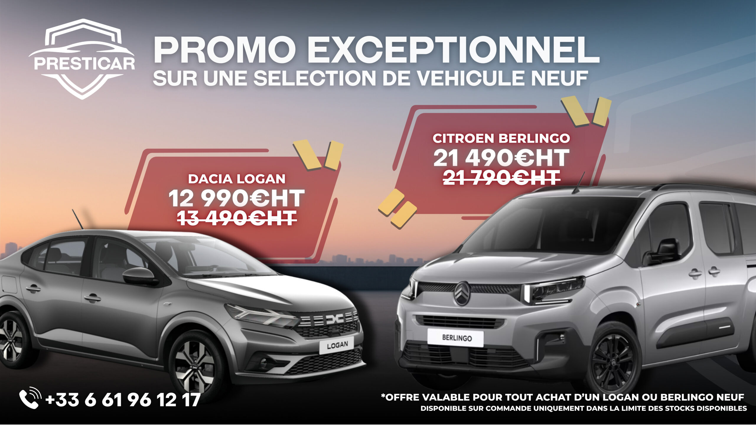 Presticar – Campagne Promo Duster