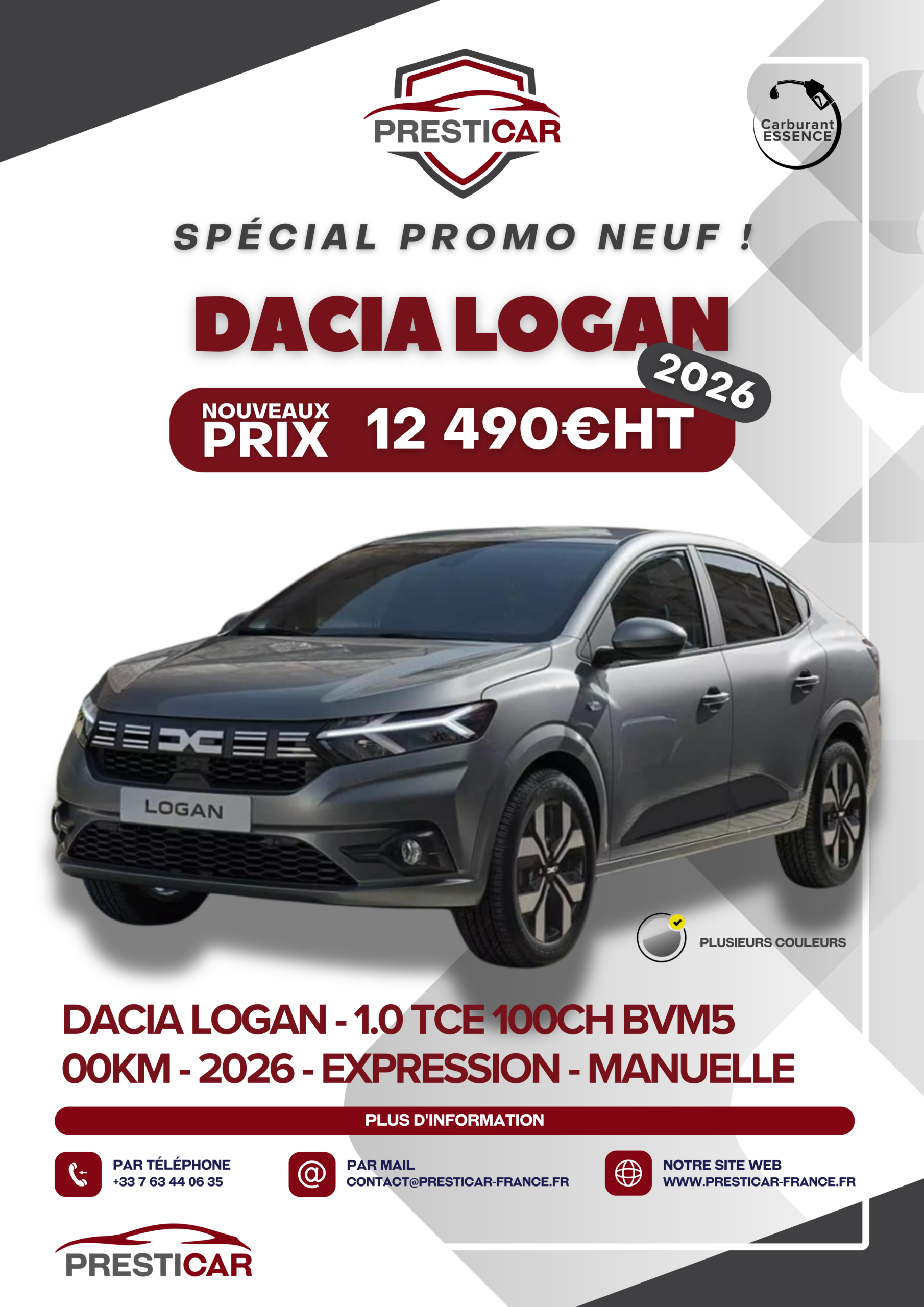 dacia logan neuf export algerie