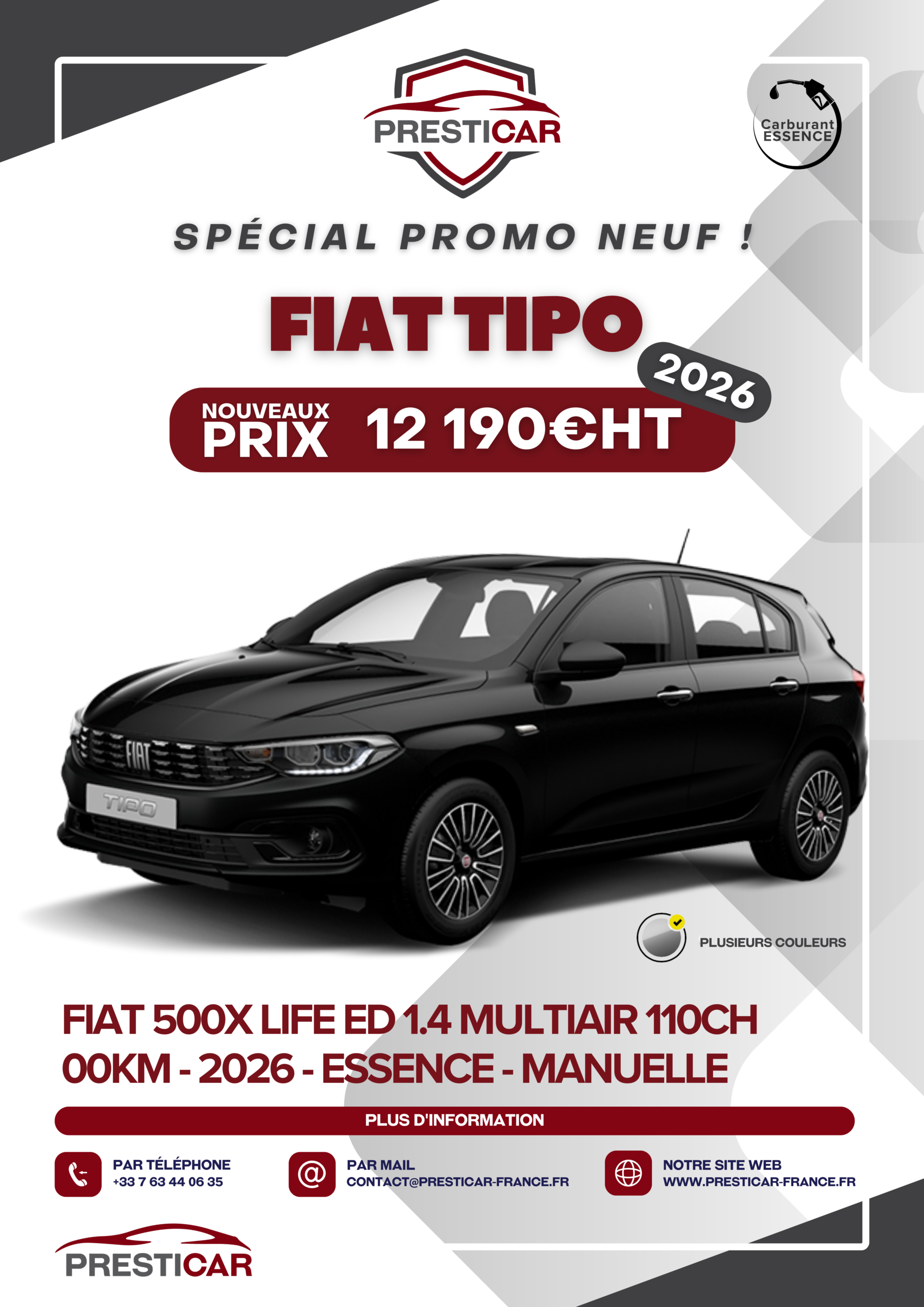 fiat tipo neuf export algerie