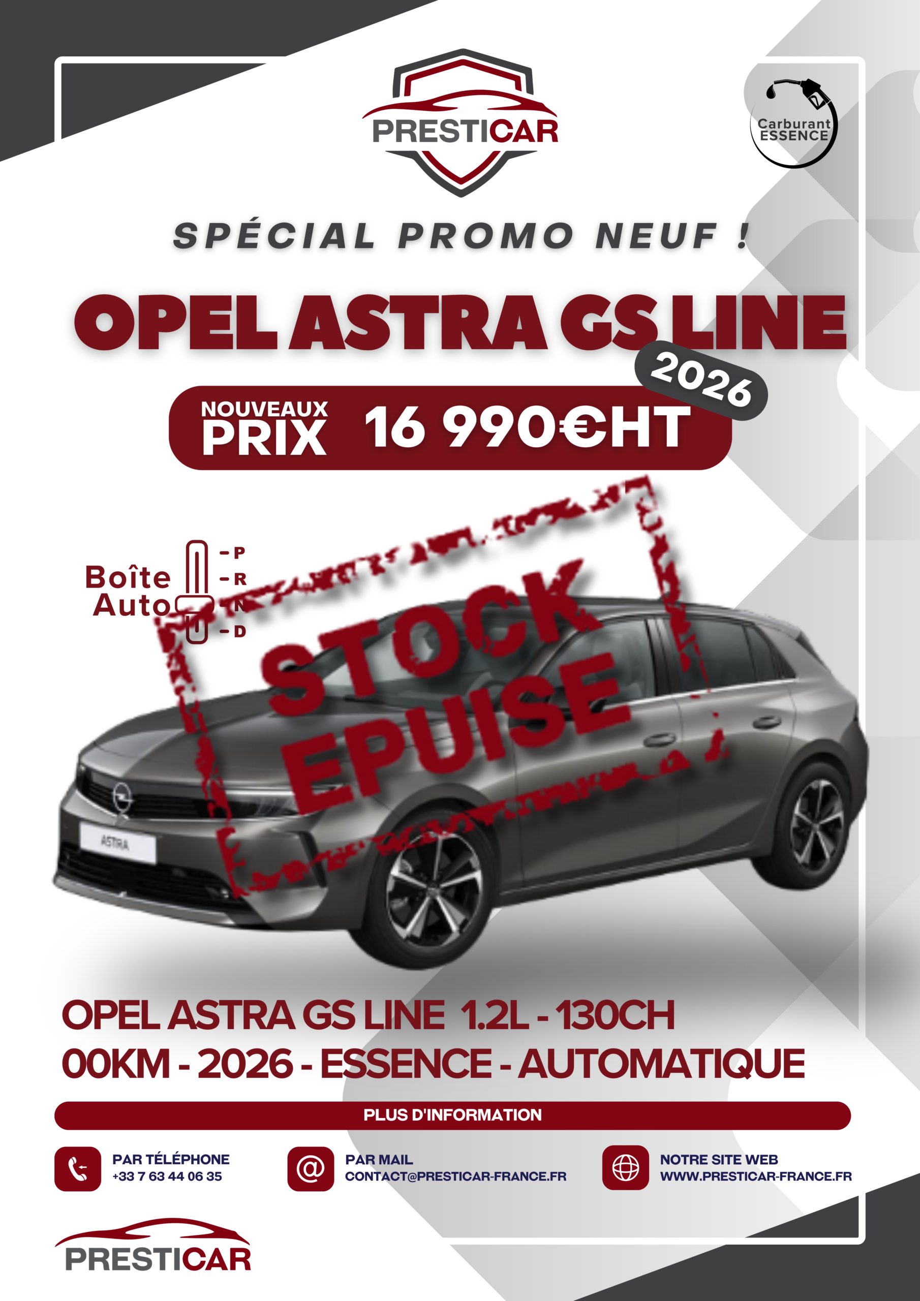 Opel Astra neuf export algerie