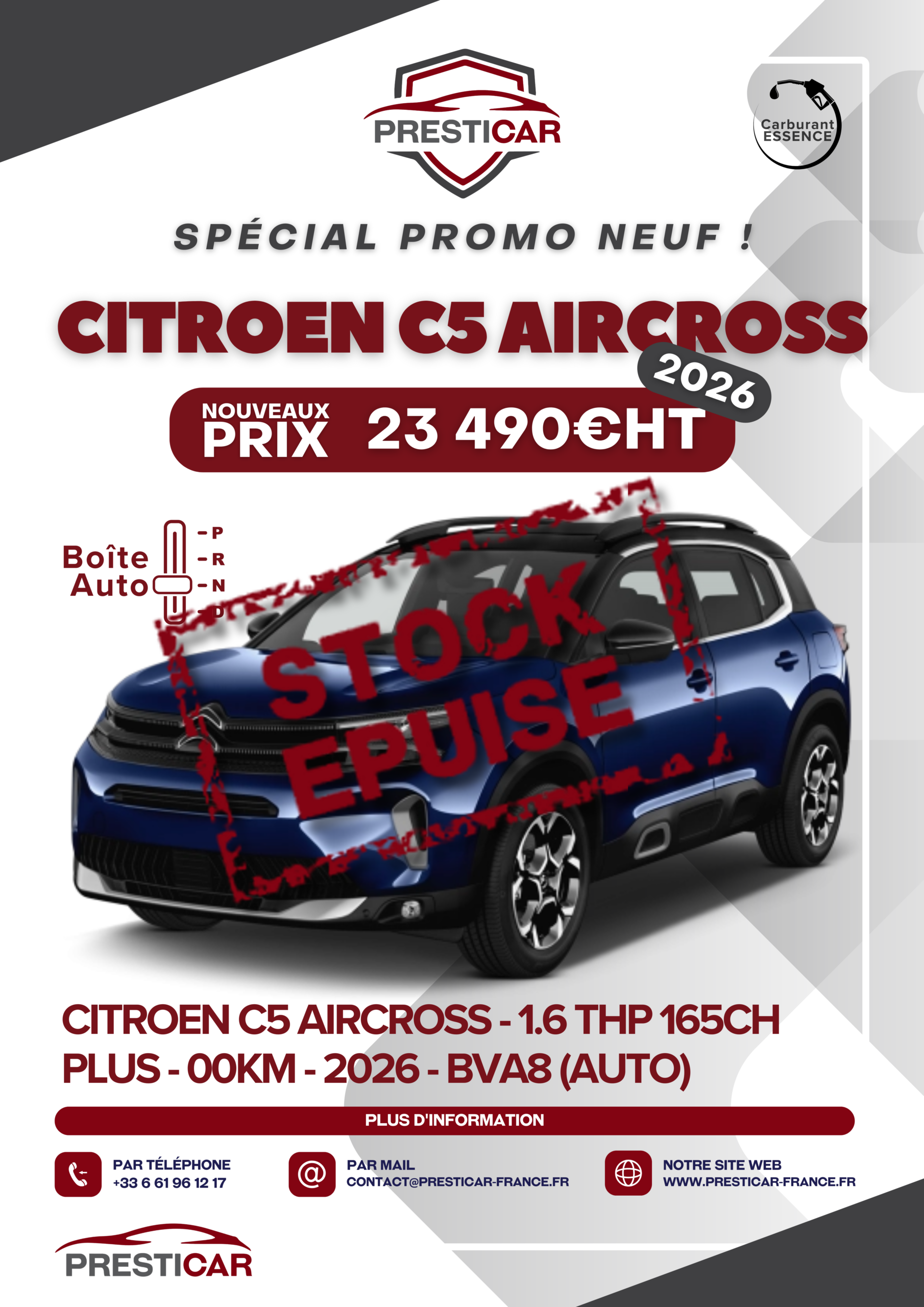 citroen C5 aircross neuf export algerie