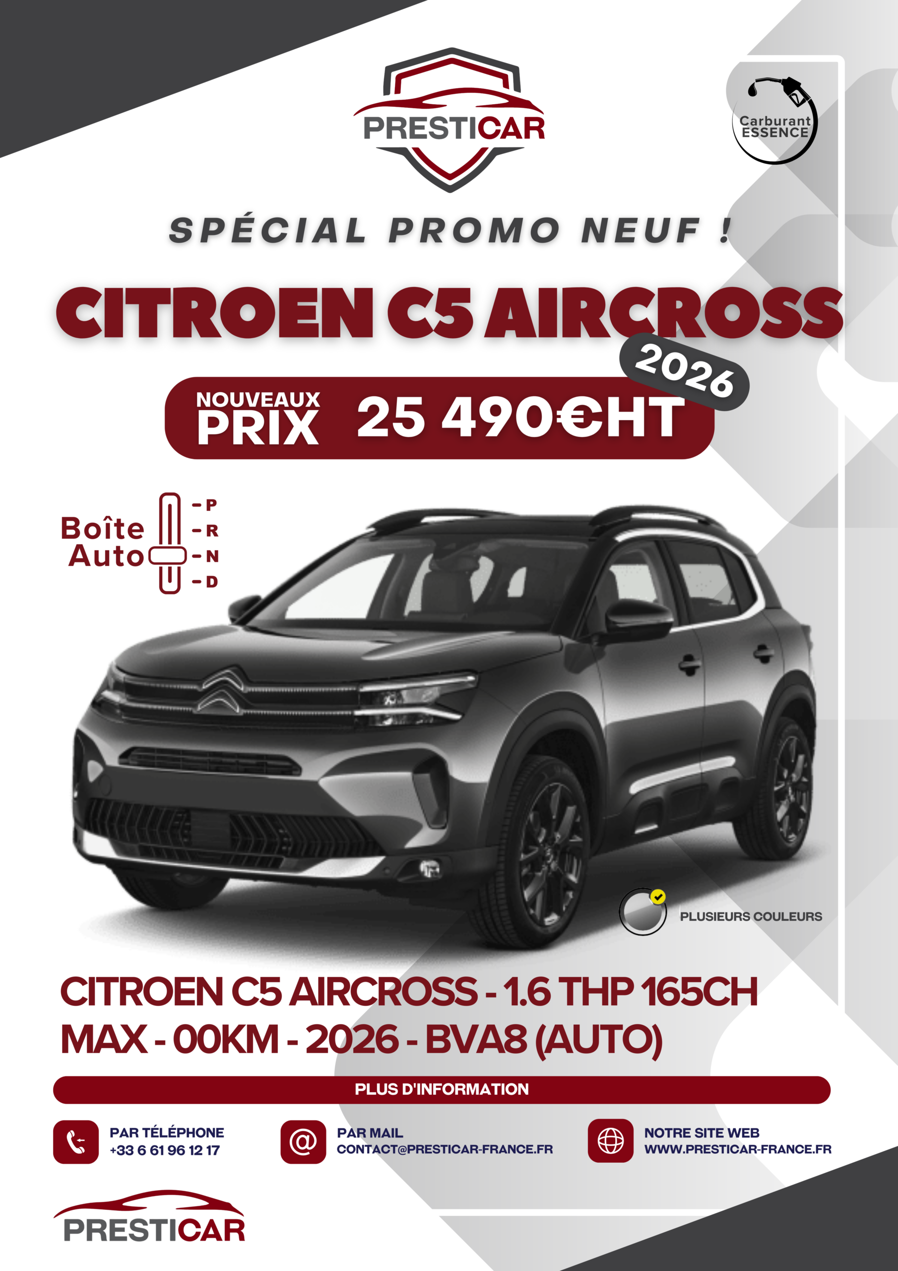 citroen C5 aircross neuf export algerie