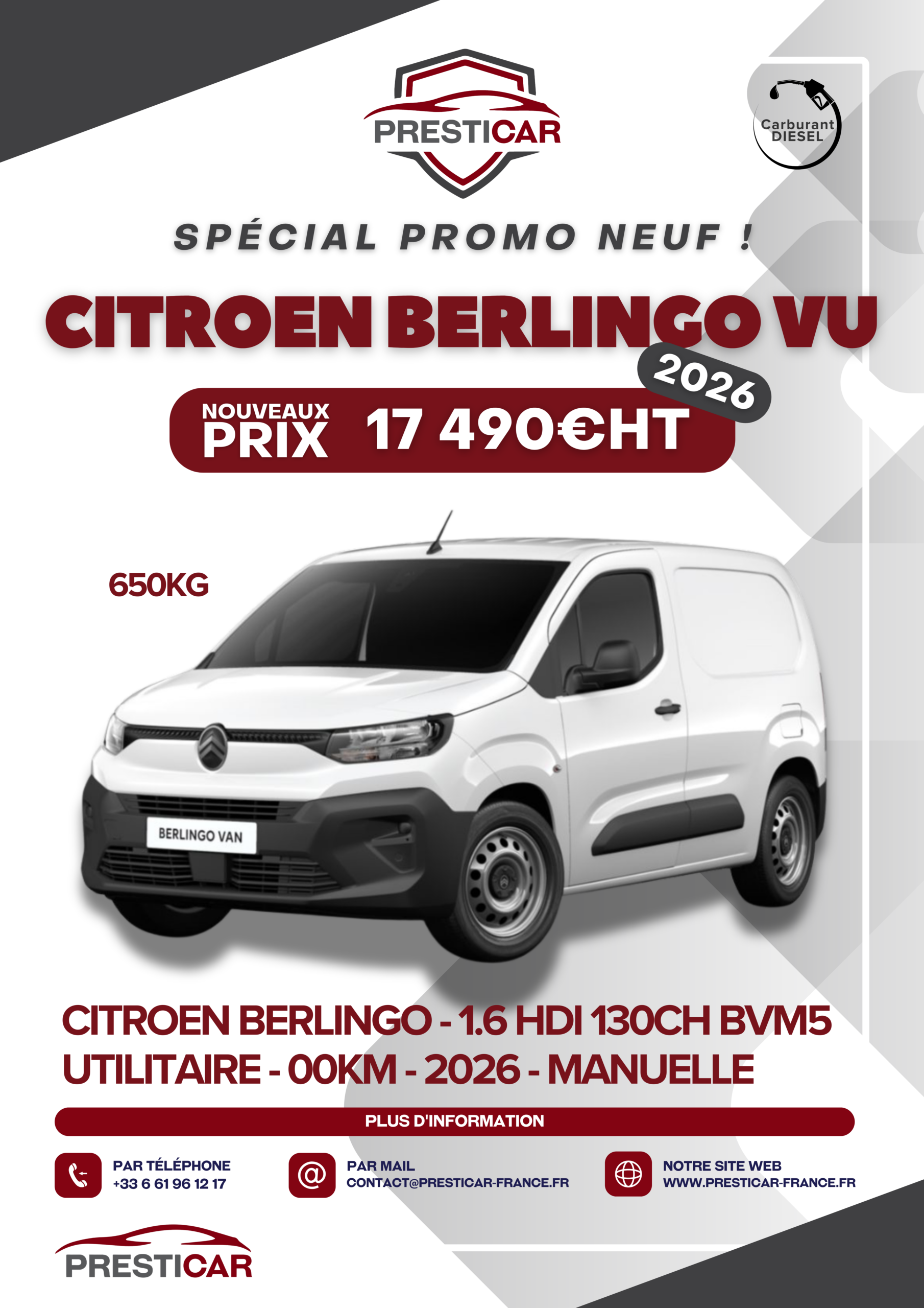 citroen berlingo neuf export algerie