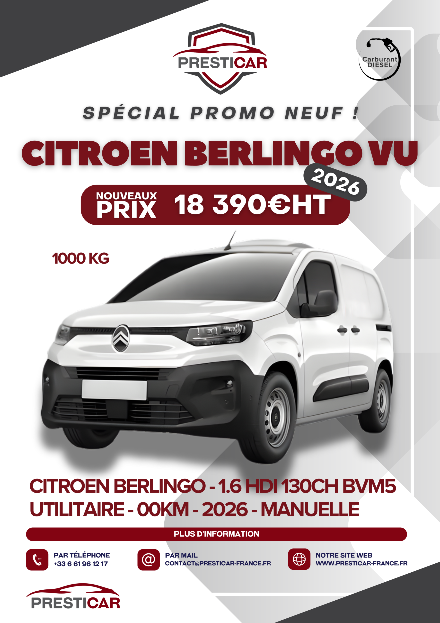 citroen berlingo neuf export algerie