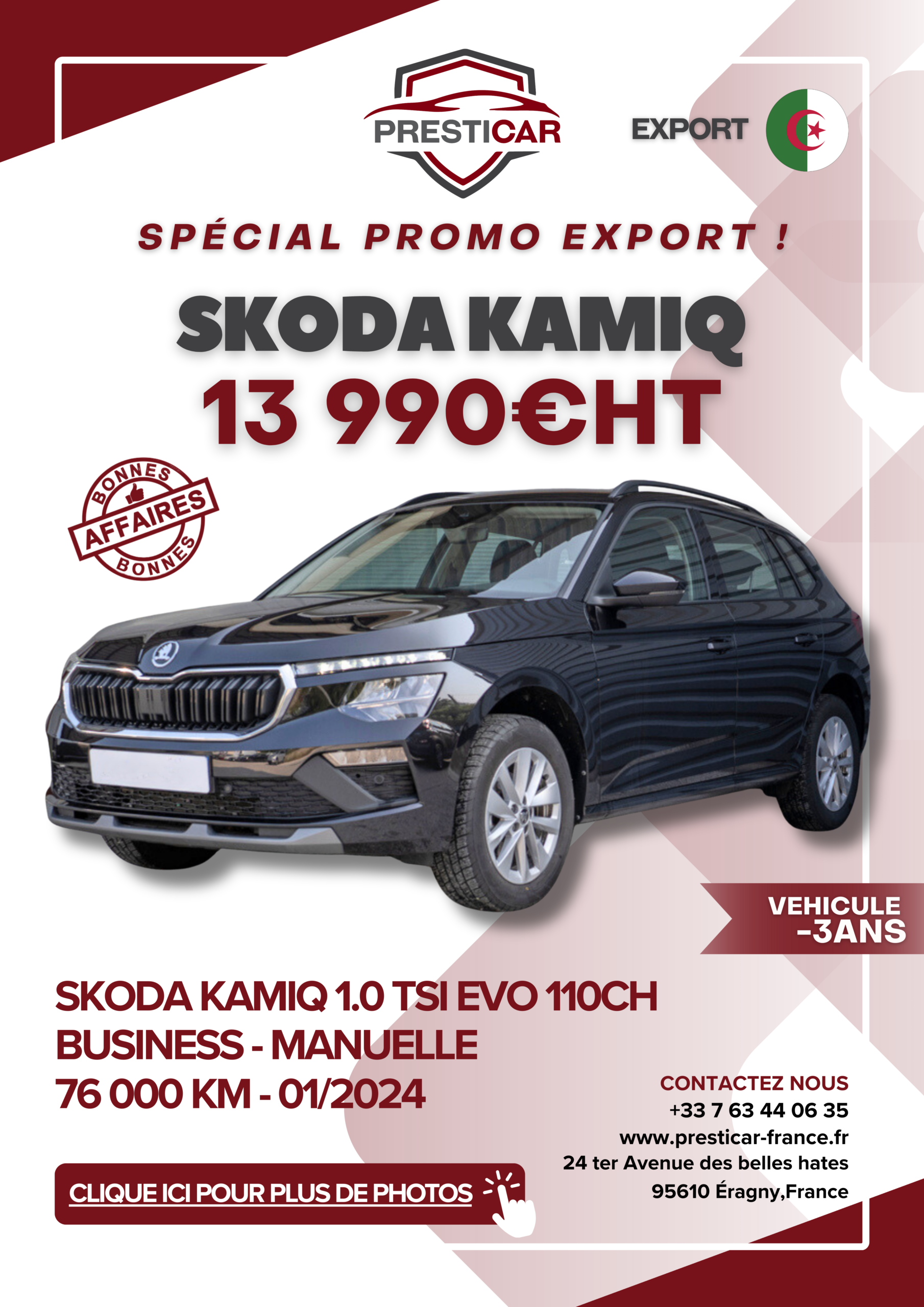 EXPORT AUTO ALGERIE OCCASSION