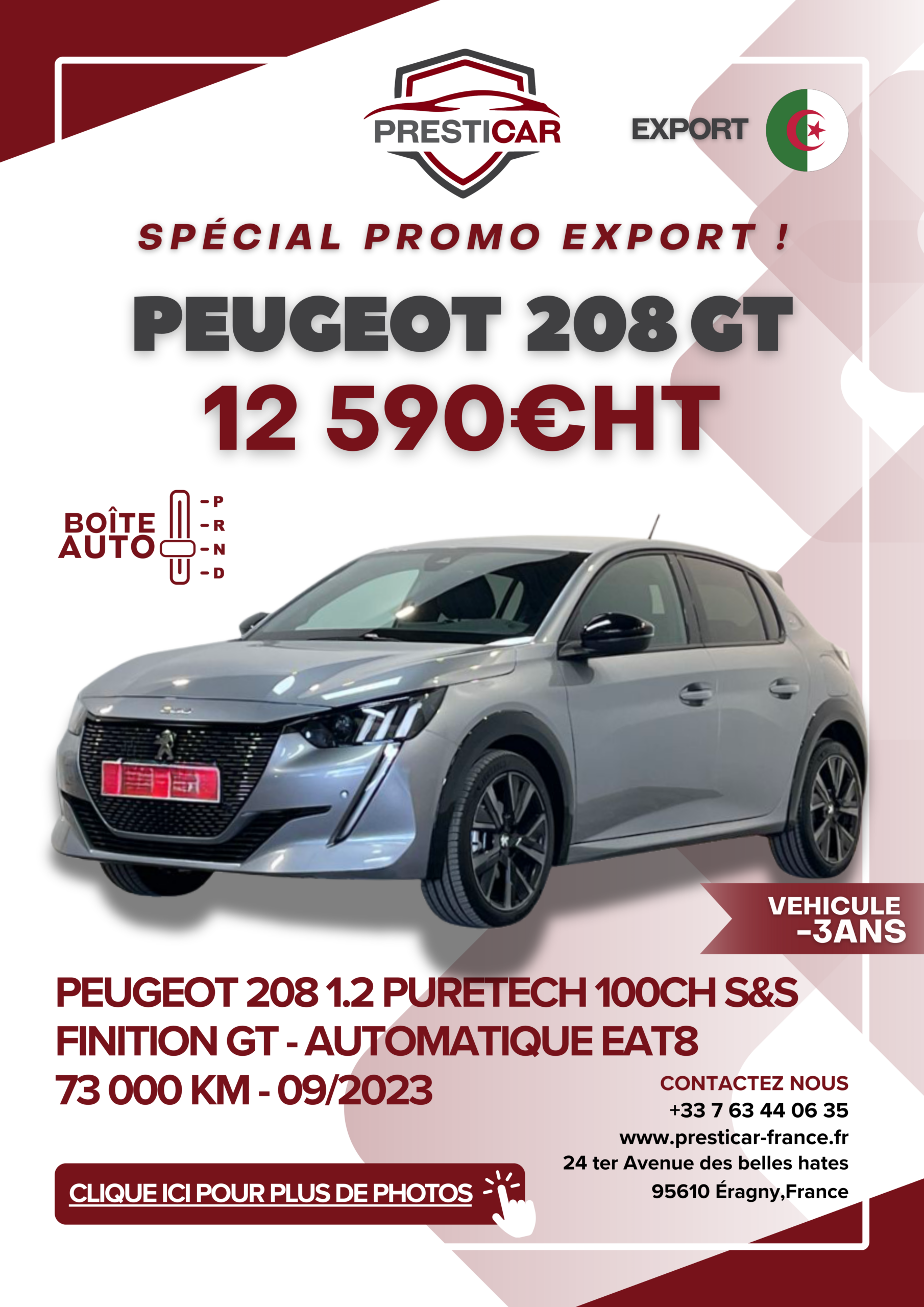 EXPORT AUTO ALGERIE OCCASSION