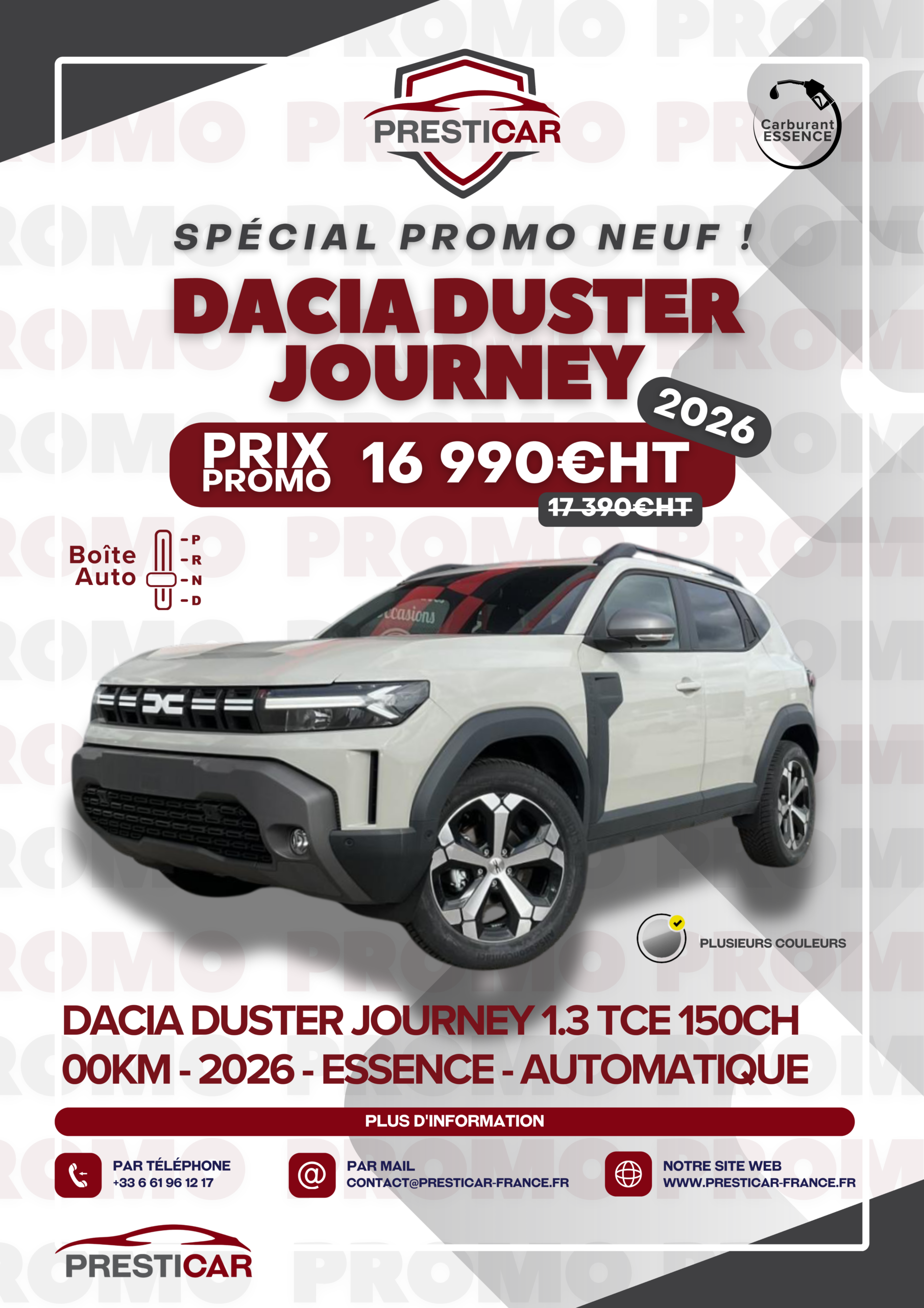 PROMO DACIA DUSTER JOURNEY NEUF EXPORT AFRIQUE EXPORT ALGERIE PROMO DACIA DUSTER JOURNEY NEUF EXPORT AFRIQUE EXPORT ALGERIE